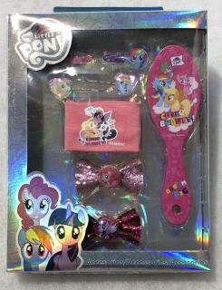 EUROSWAN Doplňky do vlasů v dárkové krabičce My Little Pony 26x20 cm