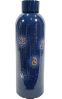 EUROSWAN Nerezová láhev na pití Harry Potter Blue 500 ml