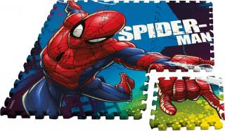 EUROSWAN Podlahové pěnové puzzle Spiderman eva 9 dílů