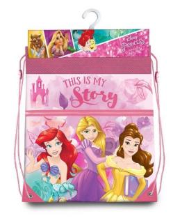 EUROSWAN Taška na tělocvik a přezůvky Princess Polyester, 38/30 cm