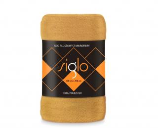 FARO Deka mikroplyš super soft medová polyester 220/200 cm