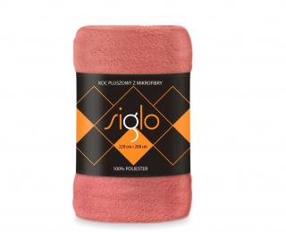 FARO Deka mikroplyš super soft starorůžová polyester 150/200 cm
