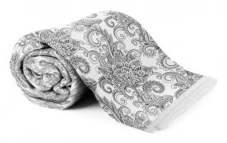 FARO Fleece deka s beránkem ornamenty  Polyester, 150/200 cm