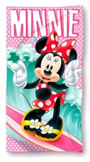 FARO Osuška Micro Minnie serf 100% polyester 70/140 cm
