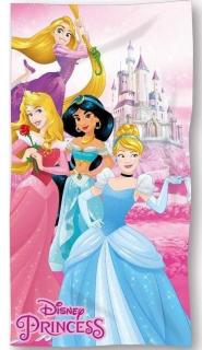 FARO Osuška Micro Princezny 100% polyester 70/140 cm
