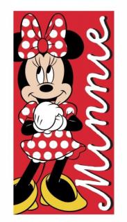 FARO Osuška Minnie red 100% Bavlna - Froté 70/140 cm