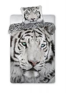 FARO Povlečení Bílý Tygr 140x200, 70x90 cm