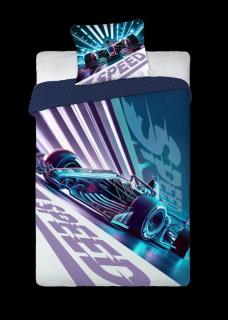 FARO Povlečení Formule Speed 100% bavlna 140/200, 70/90 cm