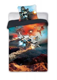 FARO Povlečení Gamer Bavlna 140/200, 70/90 cm