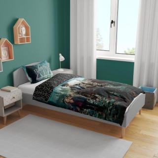 FARO Povlečení Harry Potter Relikvie smrti 100% bavlna 140/200, 70/90 cm