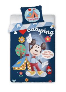 FARO Povlečení Mickey camping 140x200, 70x90 cm