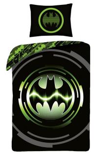 HALANTEX Povlečení Batman green Bavlna 140/200, 70/90 cm