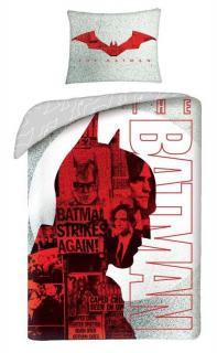 HALANTEX Povlečení Batman silueta 100% Bavlna 140/200, 70/90 cm