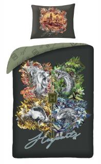 HALANTEX Povlečení Harry Potter Hogwarts Bavlna, 140/200, 70/90 cm