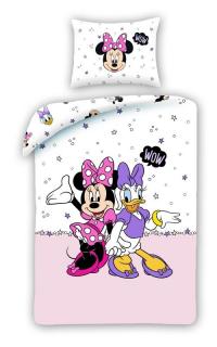 HALANTEX Povlečení Minnie a Daisy 100% bavlna 140/200, 70/90 cm
