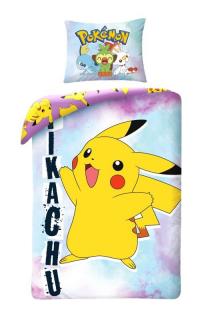 HALANTEX Povlečení Pokémon Pikachu Smile 100% Bavlna 140/200, 70/90 cm