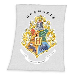 HERDING Fleece deka Harry Potter grey polyester 130/160 cm