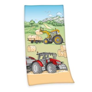 HERDING Osuška Traktor bavlna - froté 75/150 cm