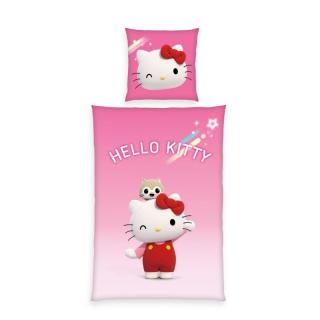 HERDING Povlečení Hello Kitty Super Style 100% bavlna, 140/200, 70/90 cm