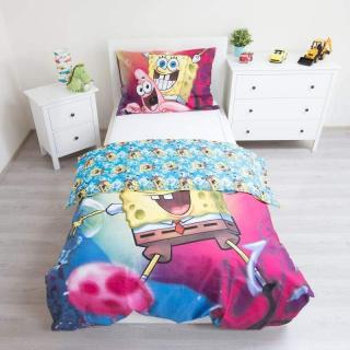Jerry Fabrics bavlna povlečení Spongebob 140x200 70x90