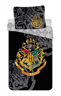 Jerry Fabrics Bavlněné povlečení Harry Potter, 140 x 200 cm, 70 x 90 cm