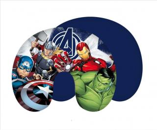 JERRY FABRICS Cestovní polštářek Avengers Heroes 100% Polyester 28x33 cm