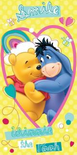 JERRY FABRICS Osuška Medvídek Pů Smile  Bavlna - Froté, 70/140 cm