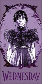 JERRY FABRICS Osuška Wednesday Purple  Bavlna - Froté, 70/140 cm