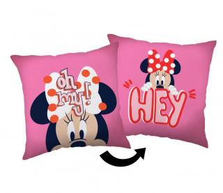 JERRY FABRICS Polštářek Minnie Hey 100% Polyester 40/40 cm