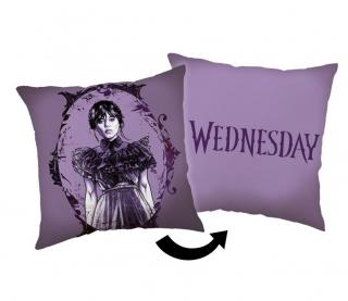 JERRY FABRICS Polštářek Wednesday Purple 100% Polyester 40x40 cm