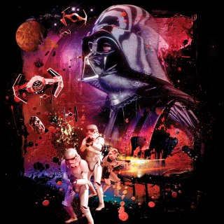 JERRY FABRICS Povlak na polštářek Star Wars 082 dark power micro Polyester, 40/40 cm