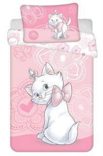 JERRY FABRICS Povlečení do postýlky Kočička Marie 02 Bavlna baby 100/135, 40/60 cm