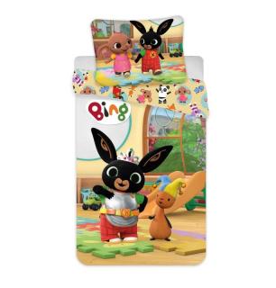 JERRY FABRICS Povlečení do postýlky Králíček Bing 052 baby Bavlna, 100/135, 40/60 cm