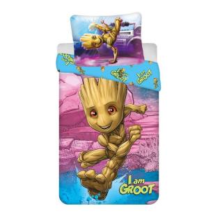 JERRY FABRICS Povlečení Groot I am Groot  Bavlna, 140/200, 70/90 cm
