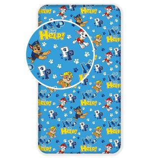 JERRY FABRICS Prostěradlo Paw Patrol Help PP137 90x200 cm