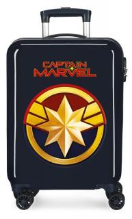 JOUMMABAGS Cestovní kufr ABS Captain Marvel 55 cm