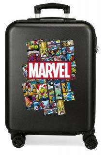 JOUMMABAGS Cestovní kufr ABS Comic Marvel Black ABS plast 68 cm
