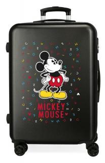 JOUMMABAGS Cestovní kufr ABS Mickey Have a good day black ABS plast 68 cm