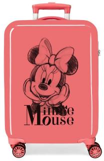 JOUMMABAGS Cestovní kufr ABS Minnie in Love ABS plast 55 cm