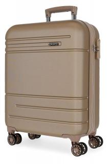 JOUMMABAGS Cestovní kufr ABS MOVOM Galaxy Champagne ABS plast 55 cm