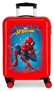 JOUMMABAGS Cestovní kufr ABS Spiderman Black 34 l