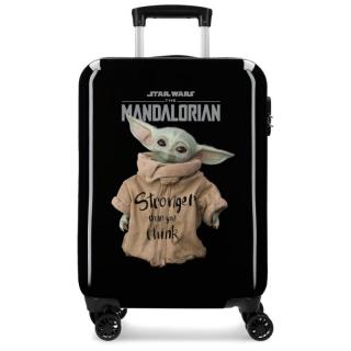 JOUMMABAGS Cestovní kufr ABS Star Wars Legend Stronger black ABS plast 55x38x20 cm