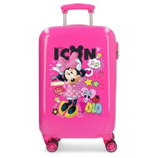 JOUMMABAGS Cestovní kufr Enjoy Minnie Icon ABS plast 55 cm