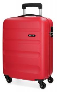 JOUMMABAGS Cestovní kufr Roll Road Flex Red ABS plast 55 cm