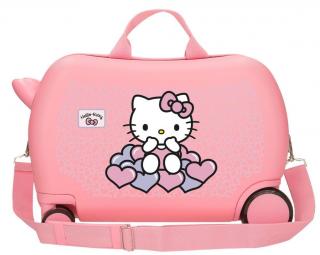 JOUMMABAGS Dětský kufřík na kolečkách Hello Kitty Hea  ABS plast 45 cm