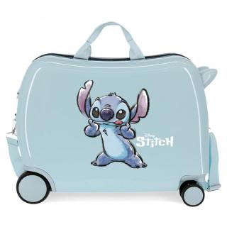 JOUMMABAGS Dětský kufřík na kolečkách Lilo and Stitch Face MAXI ABS plast 50x38x20 cm