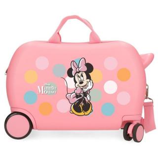 JOUMMABAGS Dětský kufřík na kolečkách Minnie coquette 45x31x20 cm