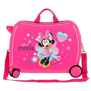 JOUMMABAGS Dětský kufřík na kolečkách Minnie Love MAXI ABS plast 50x38x20 cm
