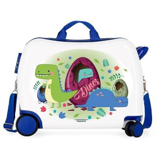 JOUMMABAGS Dětský kufřík na kolečkách MOVOM Dino MAXI ABS plast, 50x38x20 cm