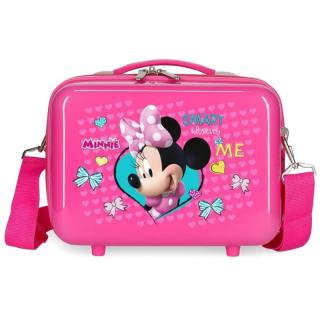 JOUMMABAGS Kabelka Minnie Happy plast růžová 29x21x15 cm